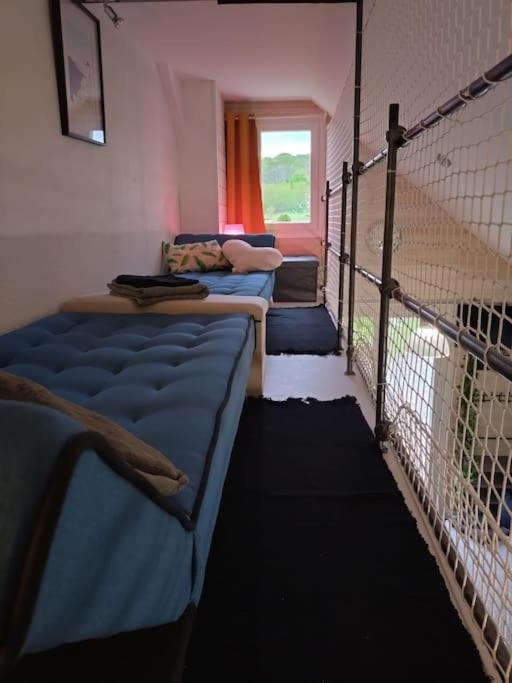 Joli Studio Mezzanine Proche Pole Europeen Yvre-l'Eveque Luaran gambar